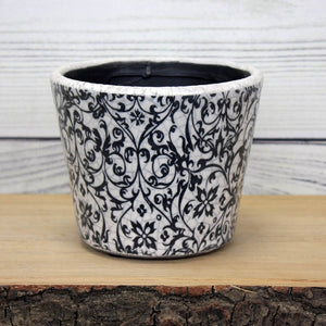 Old Style Dutch Pot - Black - various designs available