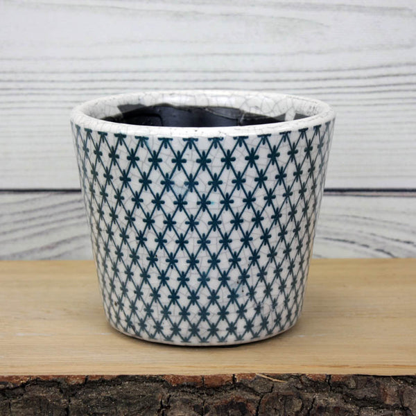 Old Style Dutch Pot - Teal - various designs available