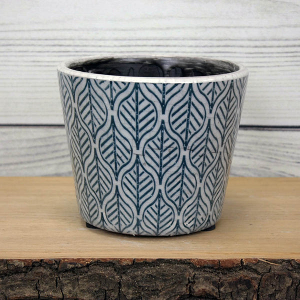 Old Style Dutch Pot - Teal - various designs available