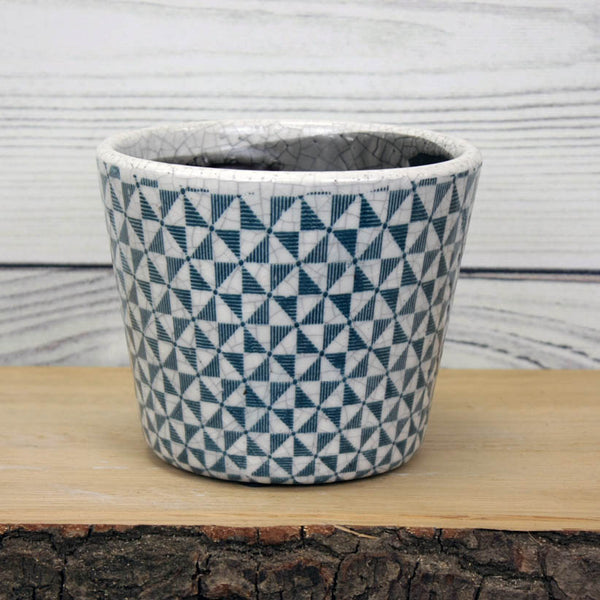 Old Style Dutch Pot - Teal - various designs available