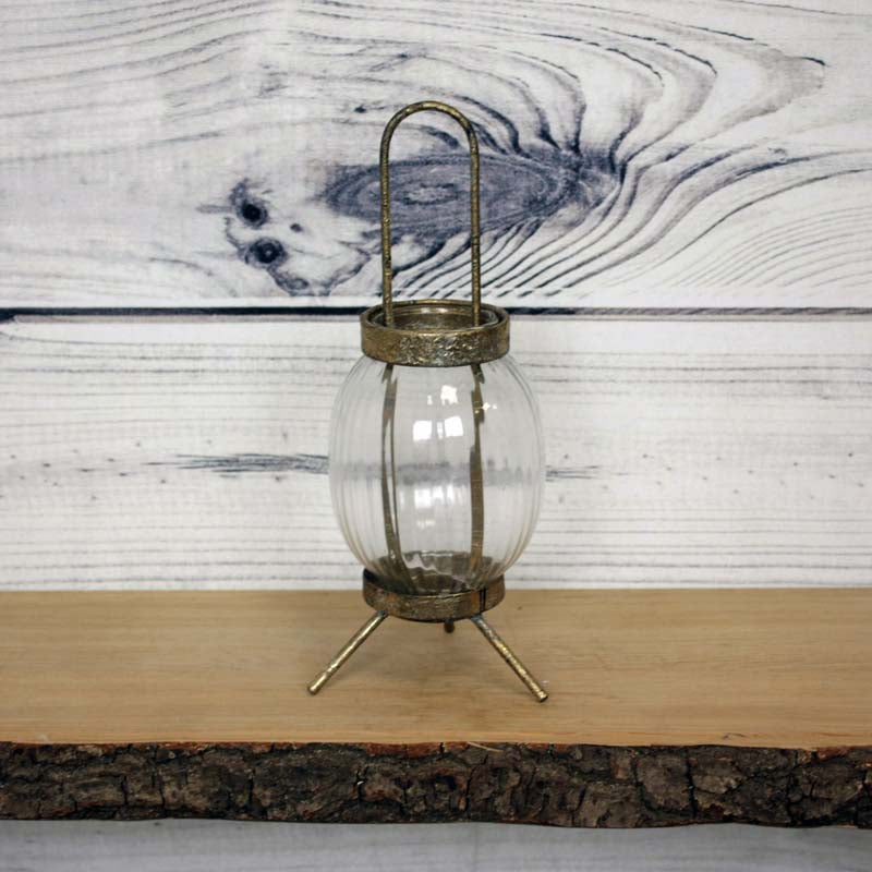Vintage Glass Lantern Globes