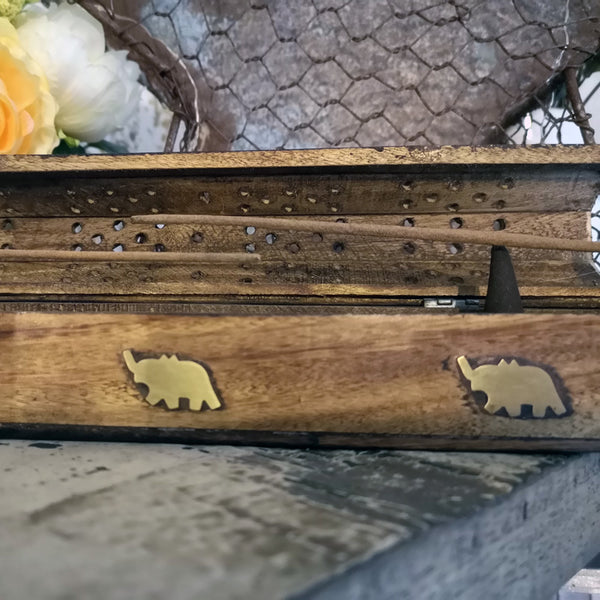 Incense Cone Smoke Box - Large