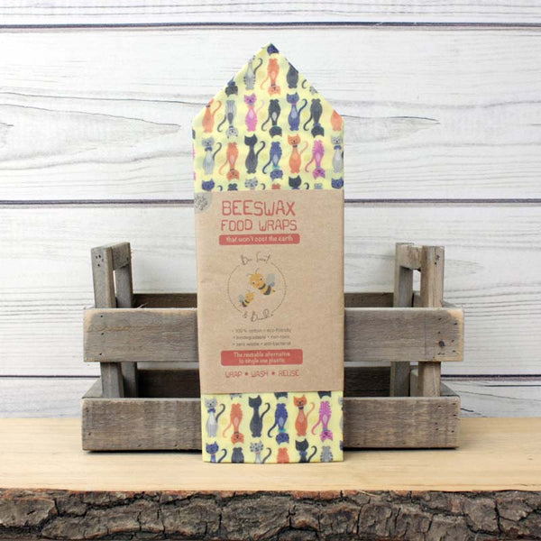 Bee Sweet & Bumble Beeswax Food Wraps - 1 x Large (35x35cm)