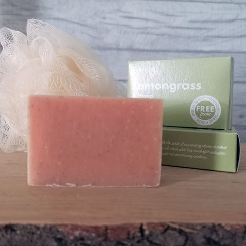 Friendly Natural Lemongrass and Hemp Soap Bar