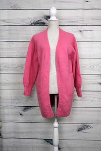 Balloon-Sleeve, Slouchy, Thick-Knit Cardigan - more colours available