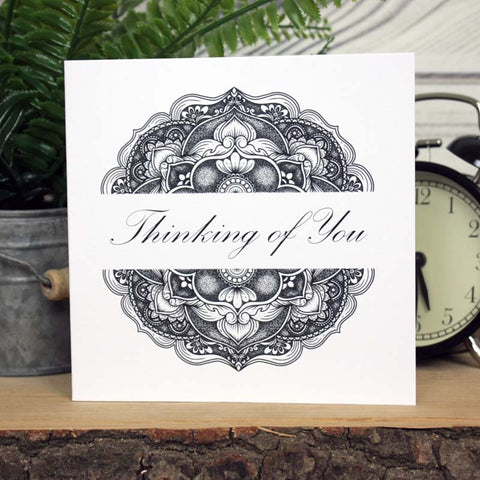 Mandala Card - Thinking of You