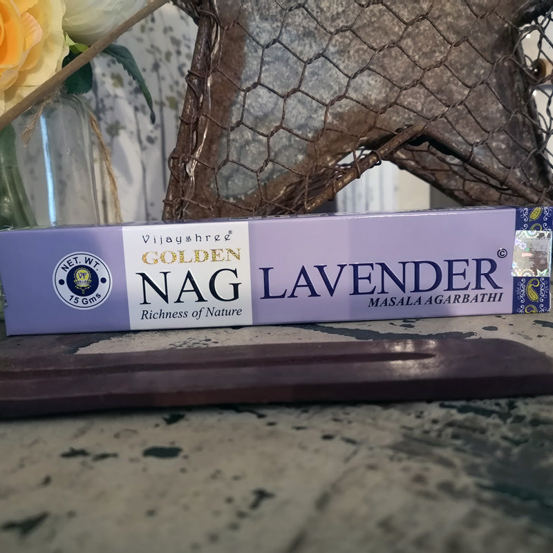 Vijayshree Golden Nag Incense Sticks - Lavender