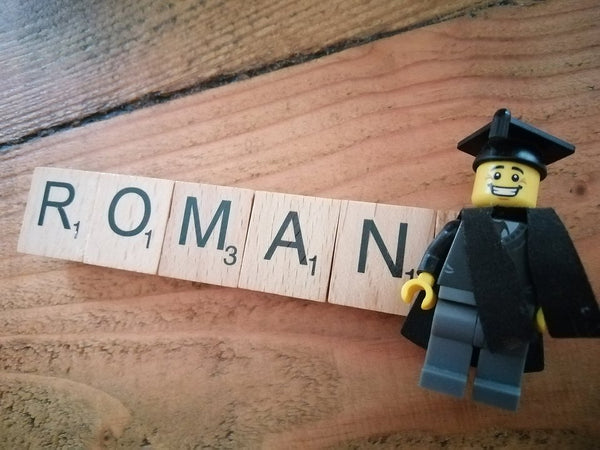 Lego & Scrabble Name Magnet - made-to-order item