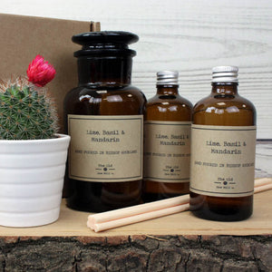 Lime Basil and Mandarin Eco-friendly Reed Diffuser