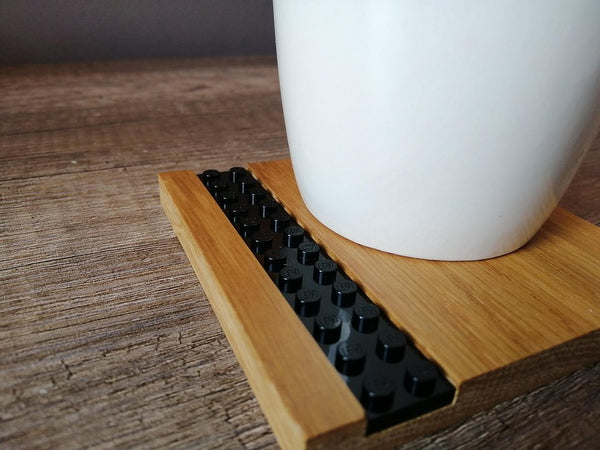 Oak & Lego Drink Coasters