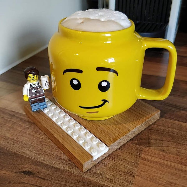 Oak & Lego Drink Coasters