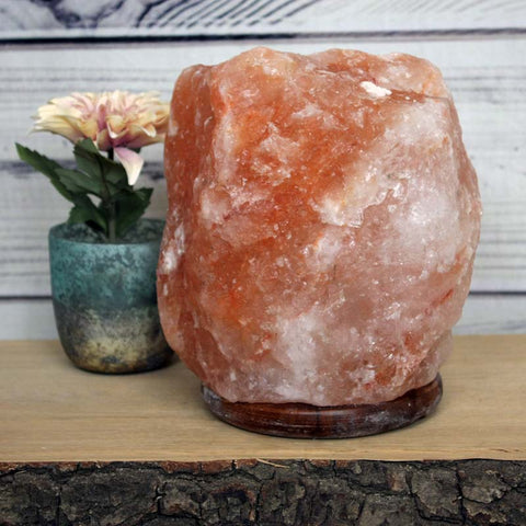 Himalayan Salt Lamp 3-6kg (approx. 21x15cm)