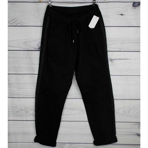Italian Cold Wash Dye Denim Cotton Joggers - more colours available
