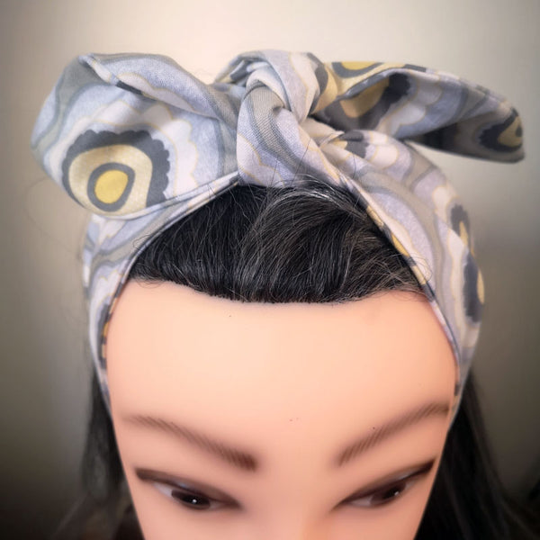 Retro Circles Rockabilly Hair Wrap