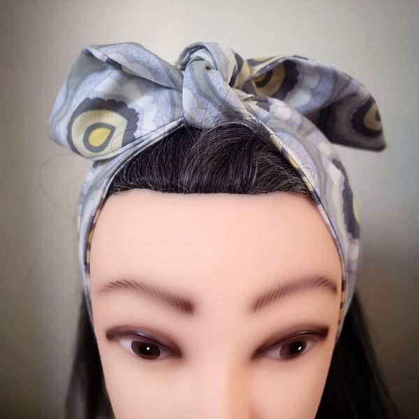 Retro Circles Rockabilly Hair Wrap