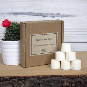 Sage and Sea Salt Soy Wax Melts - Box of 12