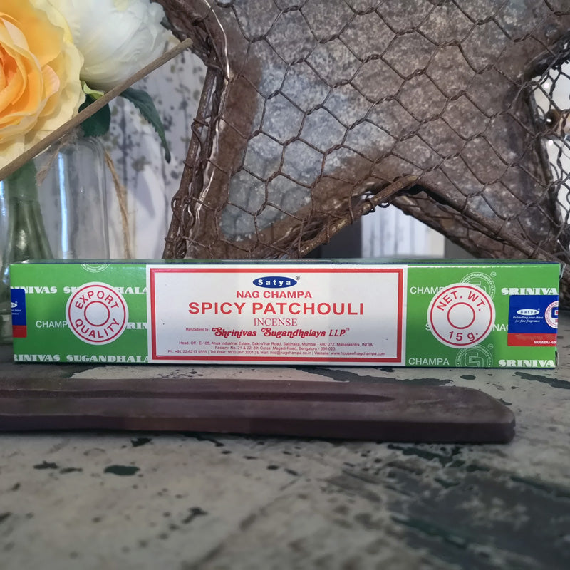 Satya Incense Sticks - Spicy Patchouli