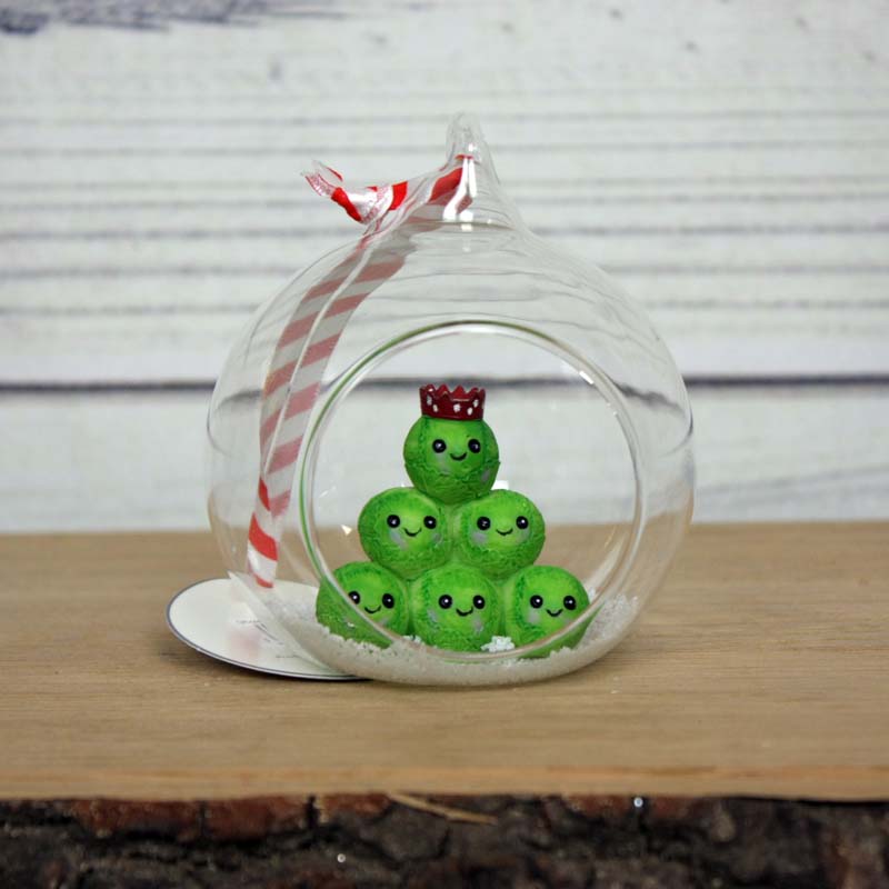 Brussels Sprouts Figurine Bauble