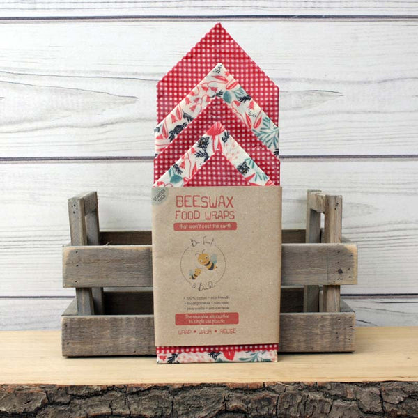 Bee Sweet & Bumble Beeswax Food Wraps - Starter Pack