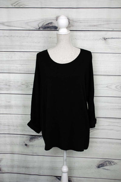 Italian Soft Knit Plain Top - more colours available