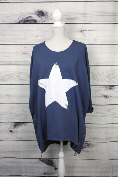 Italian Star Print Top - more colours available