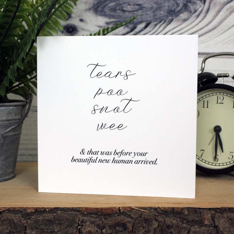 New Baby Card
