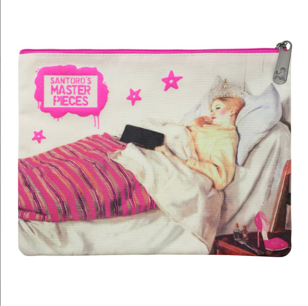 Masterpieces - Large Accessory Flat Pouch - Too Glam