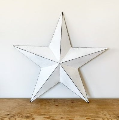 White Barn Star - 32cm