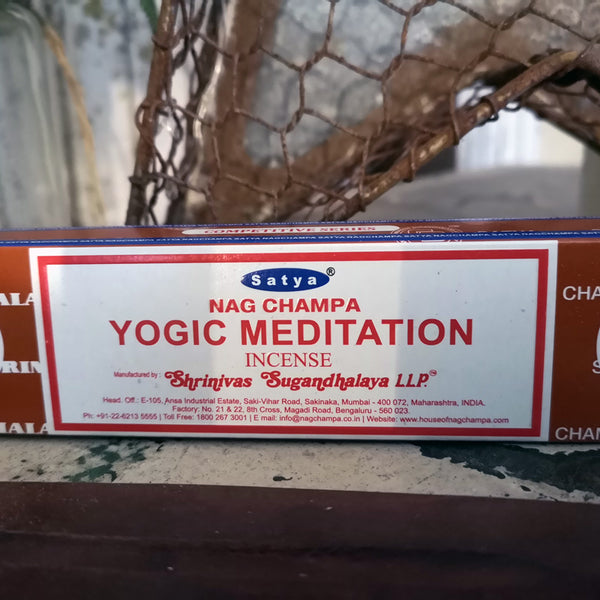 Satya Incense Sticks - Yogic Meditation