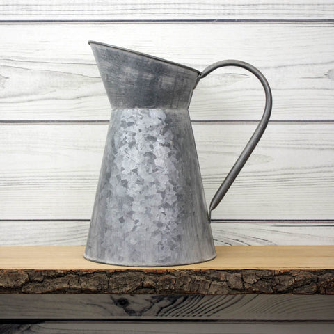 Zinc Pitcher - 20cm x 32cm