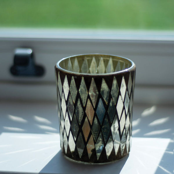 Harlequin Votive Holder