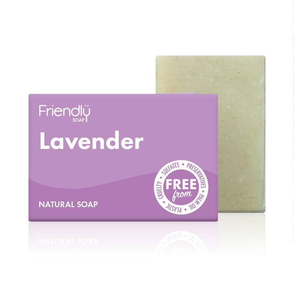 Friendly Lavender Natural Soap Bar