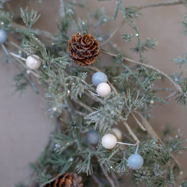 Winter Wonderland Wispy Wreath