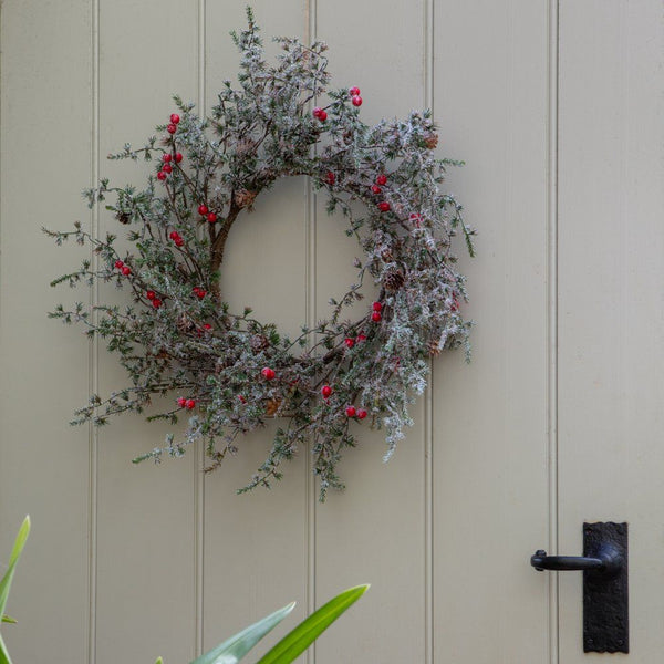 Winter Red Berry Wreath