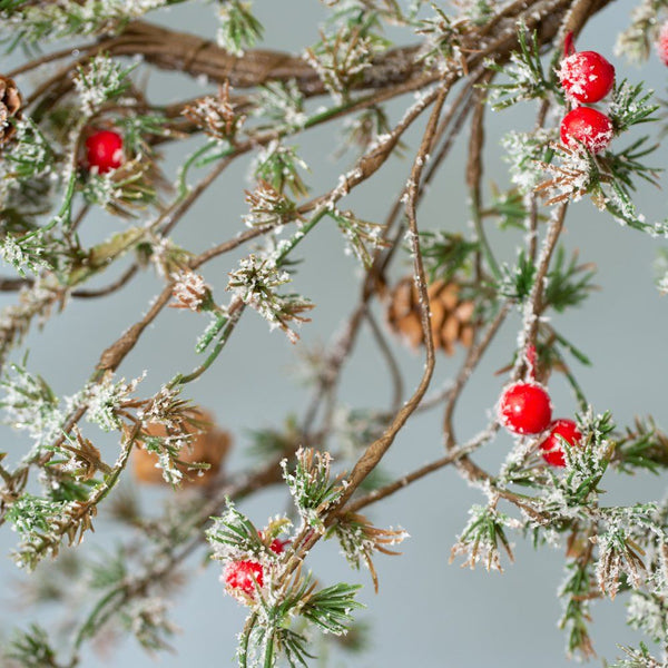 Winter Red Berry Wreath