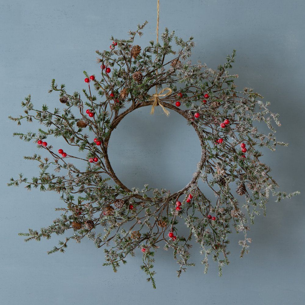 Winter Red Berry Wreath