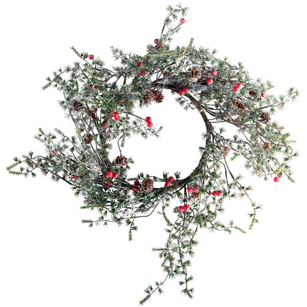 Winter Red Berry Wreath
