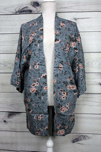 Kanna Kimono - Grey