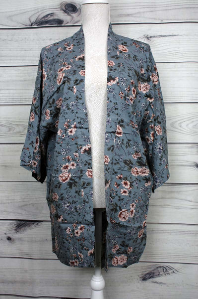 Kanna Kimono - Grey