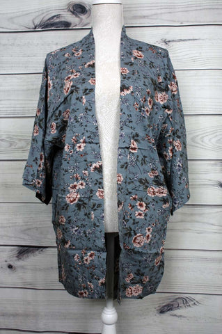 Kanna Kimono - Grey