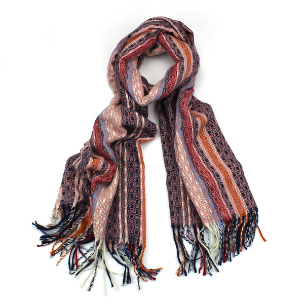 Agneta Stripey Scarf - more colours available