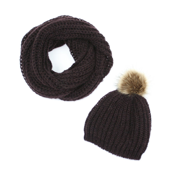 Innetta Cosy Hat and Snood Set - more colours available