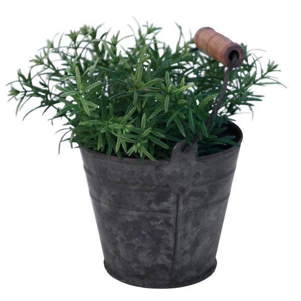 Zinc Mini Bucket - 10cm x 9cm